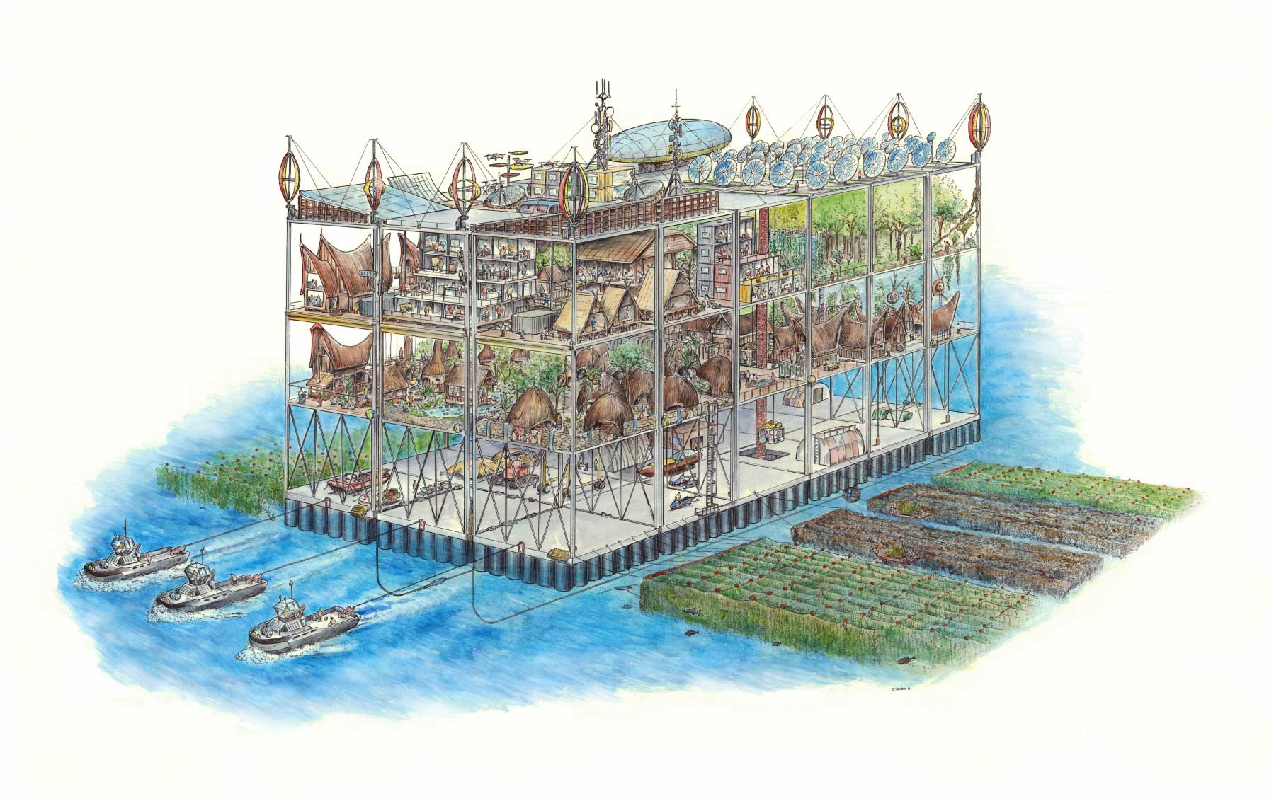 Solarpunk Showcase: The Tides Rolled In